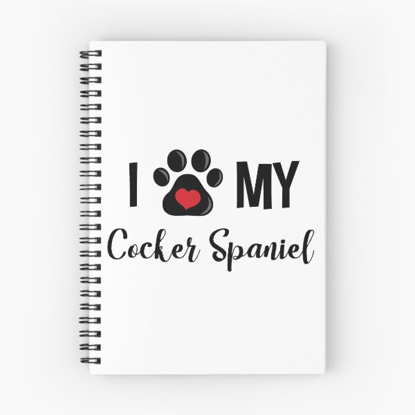 Item preview, I Love My Cocker Spaniel designed and sold by InspiredQuotes.