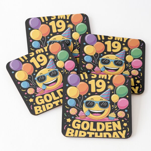 Item preview, 19th Birthday Gifts It's My Golden Birthday 19 Years Old  designed and sold by GGrizeldaRivas.
