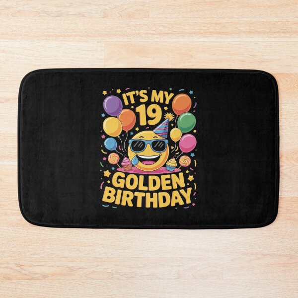 Item preview, 19th Birthday Gifts It's My Golden Birthday 19 Years Old  designed and sold by GGrizeldaRivas.