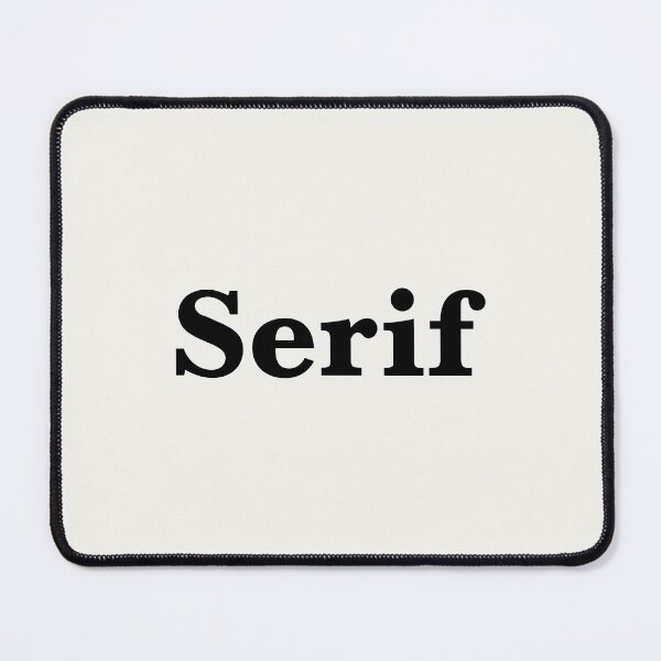 Item preview, Minimal Classic Serif Typography Art designed and sold by trepiu.