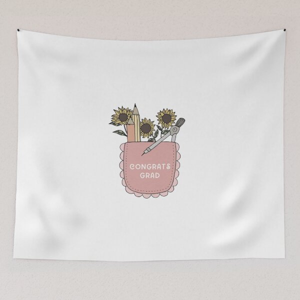 Item preview, Congrats Grad Pocket Sunflowers designed and sold by Oniyasha.