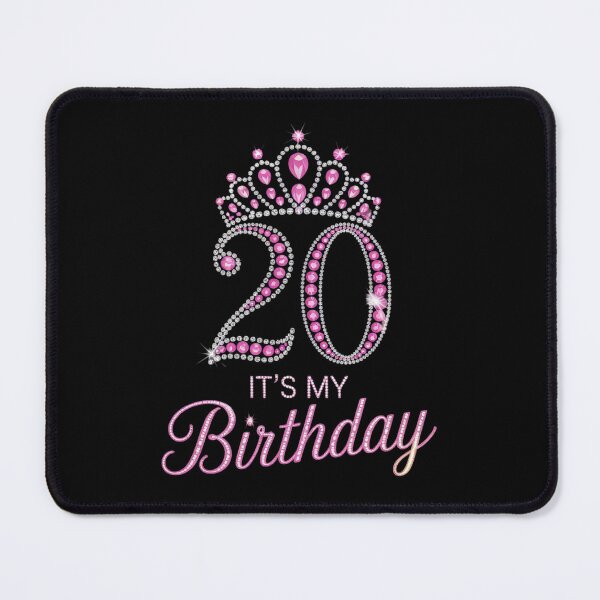 Item preview, 20 It's My Birthday 20th Birthday 20 Years Old Bday designed and sold by GGrizeldaRivas.