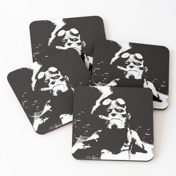 Item preview, Hellboy B&W designed and sold by egdibujitos.