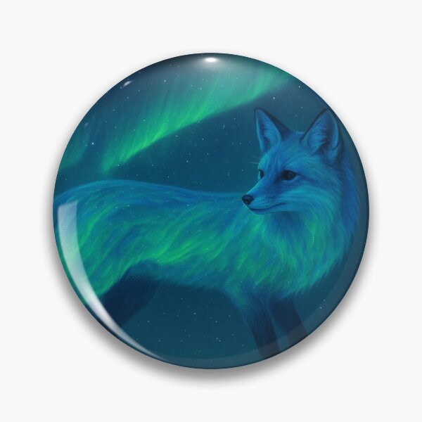Item preview, Arctic Fox Northern Lights good for gift for christmas designed and sold by RyoSaeba90.