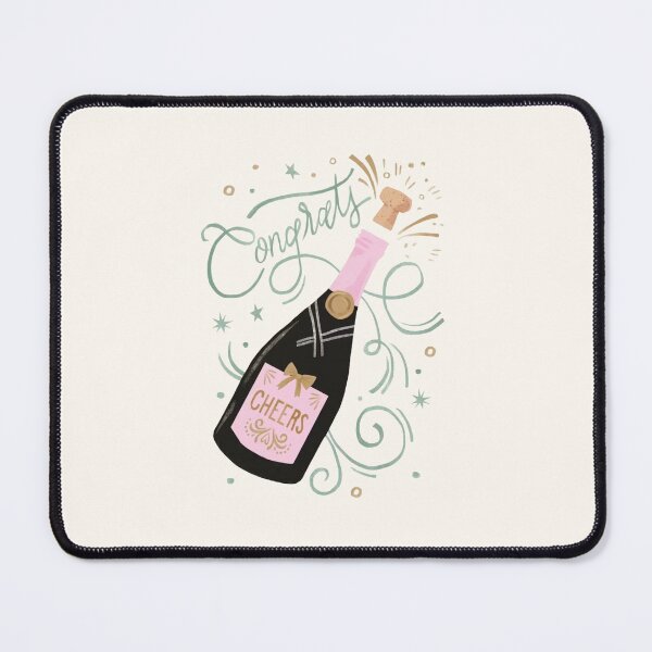 Item preview, Cheers Champagne Greeting Illustration designed and sold by Oniyasha.