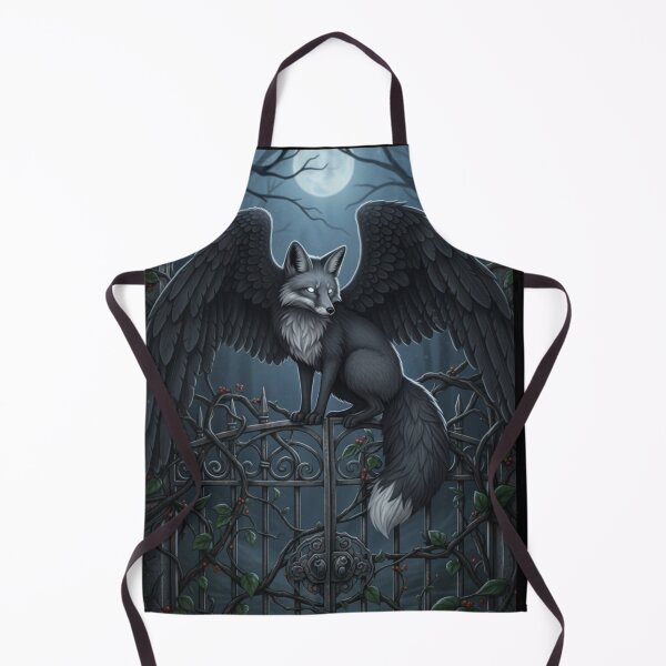 Item preview, Moonlit Winged Fox Gatekeeper designed and sold by FoxVibes.