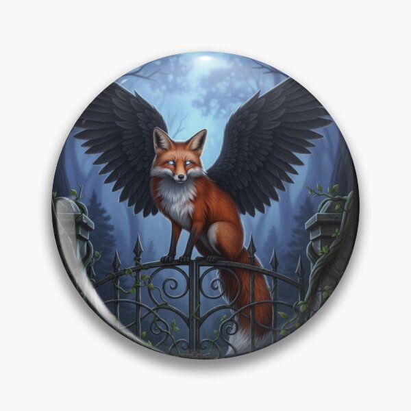 Item preview, Guardian of the Moonlit Gate designed and sold by FoxVibes.