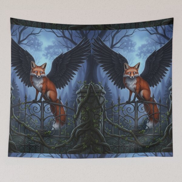 Item preview, Guardian of the Moonlit Gate designed and sold by FoxVibes.