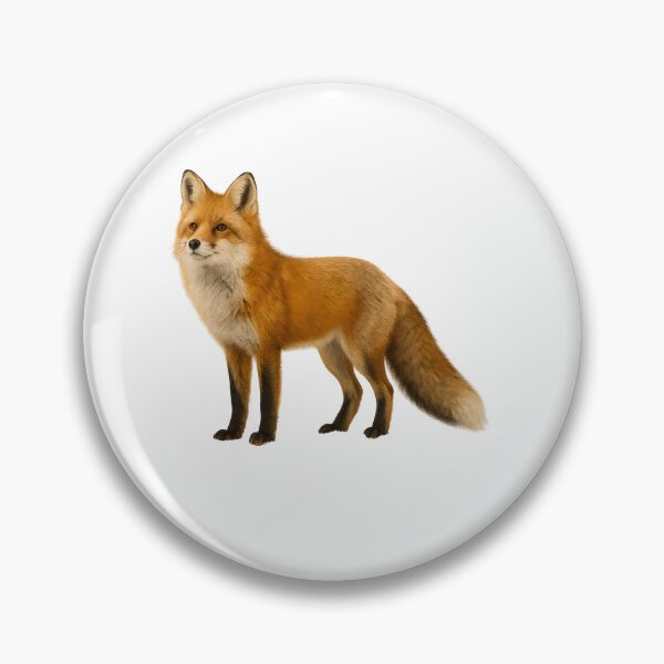 Item preview, Realistic Standing Red Fox designed and sold by DariaOltes.