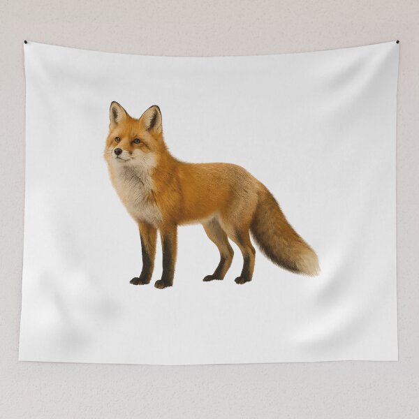 Item preview, Realistic Standing Red Fox designed and sold by DariaOltes.