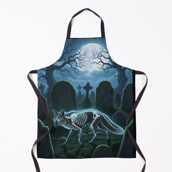 Item preview, Moonlit Crypt Fox Spirit designed and sold by FoxVibes.
