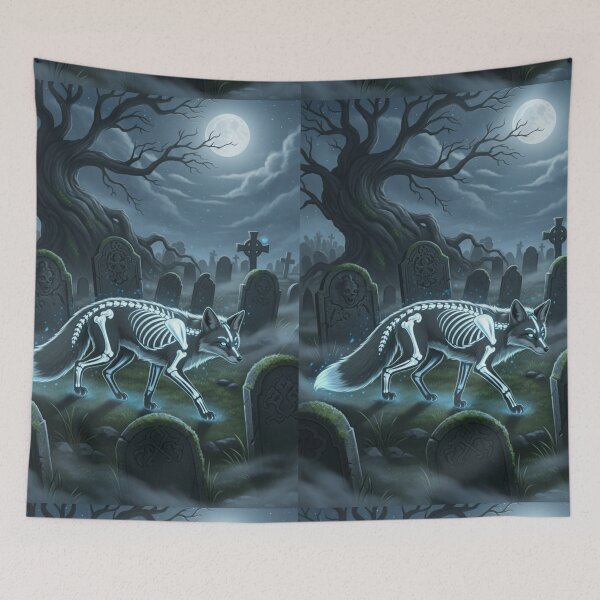 Item preview, Moonlit Cryptic Fox designed and sold by FoxVibes.