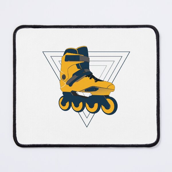 Item preview, Golden Wheels Inline Skate — “Golden Feel” Design | Skate Gift designed and sold by WhiteRai.