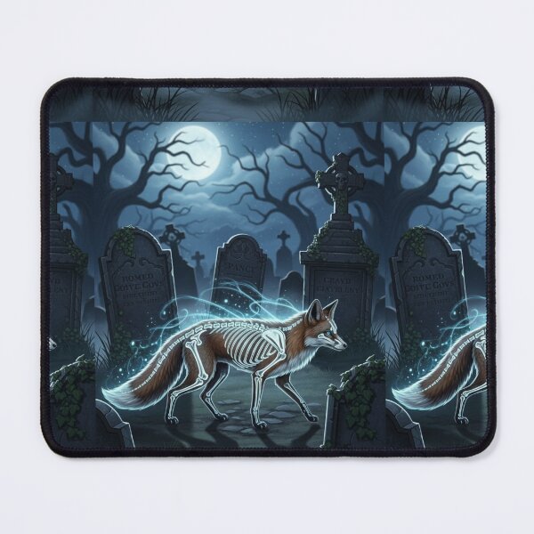 Item preview, Ethereal Graveyard Fox Spirit designed and sold by FoxVibes.