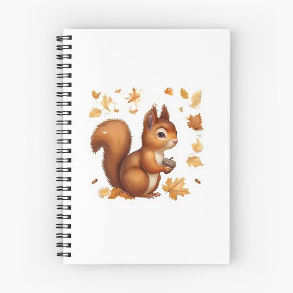 Item preview, Acorn Squirrel – Fall Forest Gift Sticker designed and sold by Imaginarium of Chaos falcon88 .