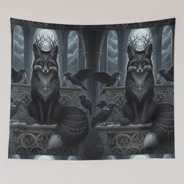 Item preview, Gothic Fox Moon Spirit designed and sold by FoxVibes.