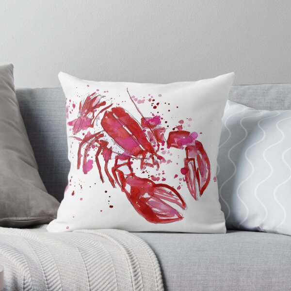 Lobster Throw Pillow