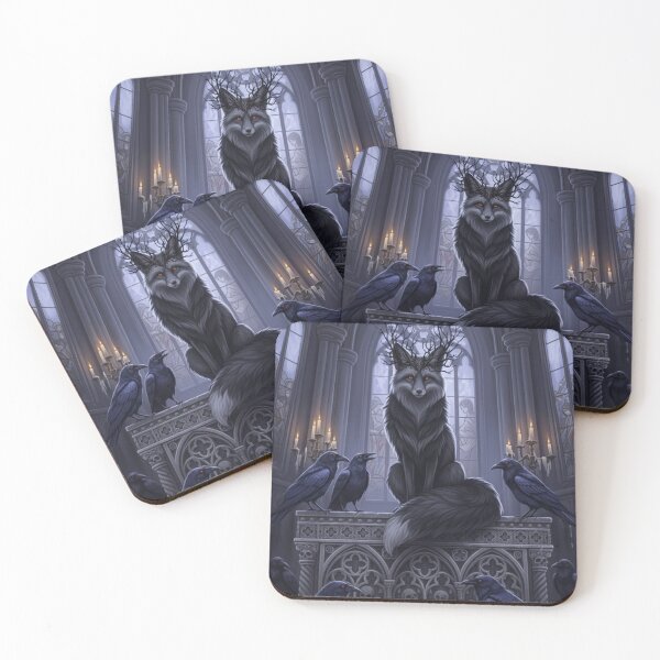 Item preview, Shadow Altar Fox designed and sold by FoxVibes.