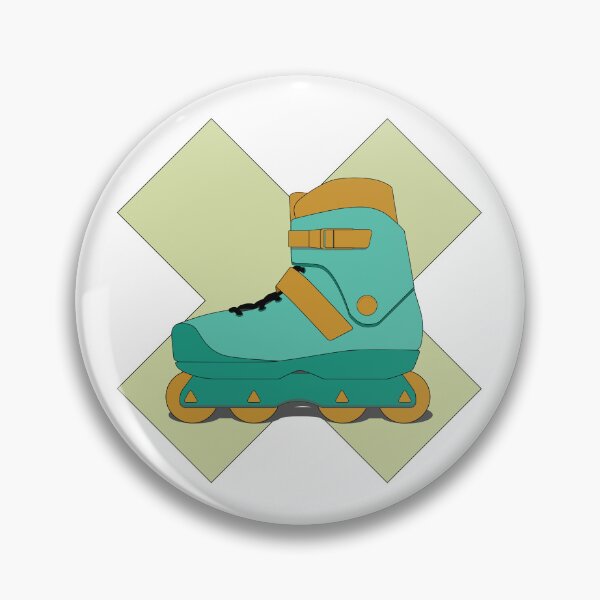 Item preview, X Sporty Inline Skate Design — Minimal Sport designed and sold by WhiteRai.