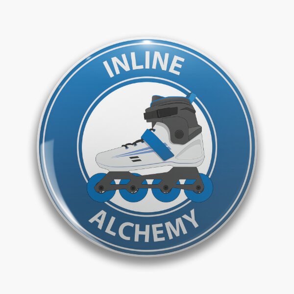 Item preview, Inline Alchemy — Blue Inline Skate Design | designed and sold by WhiteRai.