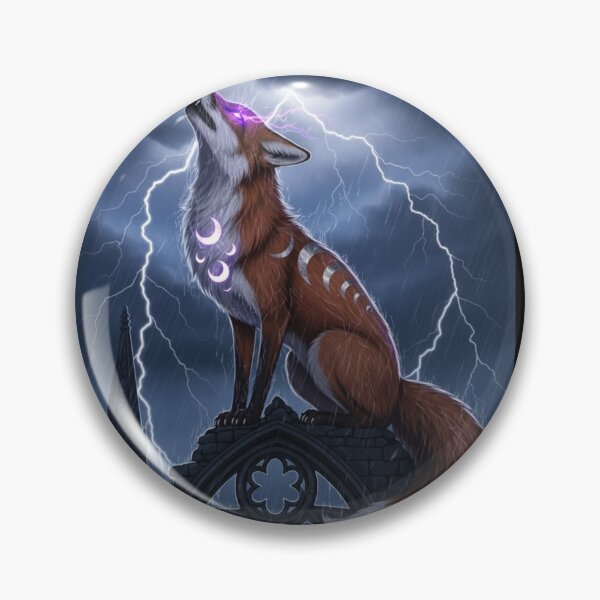 Item preview, Gothic Fox, Celestial Howl designed and sold by FoxVibes.