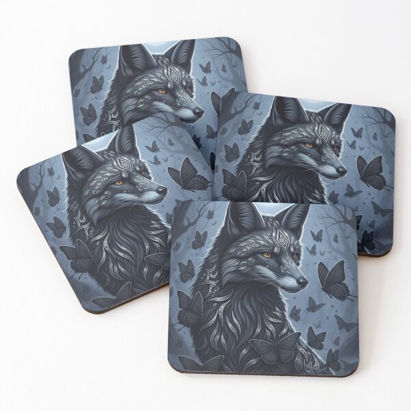 Item preview, Mystic Fox, Lunar Butterfly Dance designed and sold by FoxVibes.