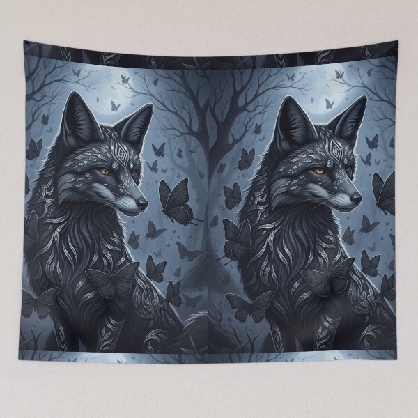Item preview, Mystic Fox, Lunar Butterfly Dance designed and sold by FoxVibes.
