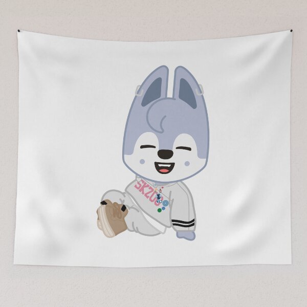 Artikelvorschau, Stray Kids Bang Chan - dominATE : celebrATE - SKZOO Wolf Chan (3) entworfen und verkauft von 0627june.