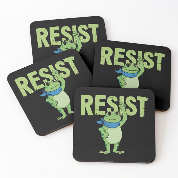 Artikelvorschau, Widerstand - Froschprotest entworfen und verkauft von EVESTUDIOART.