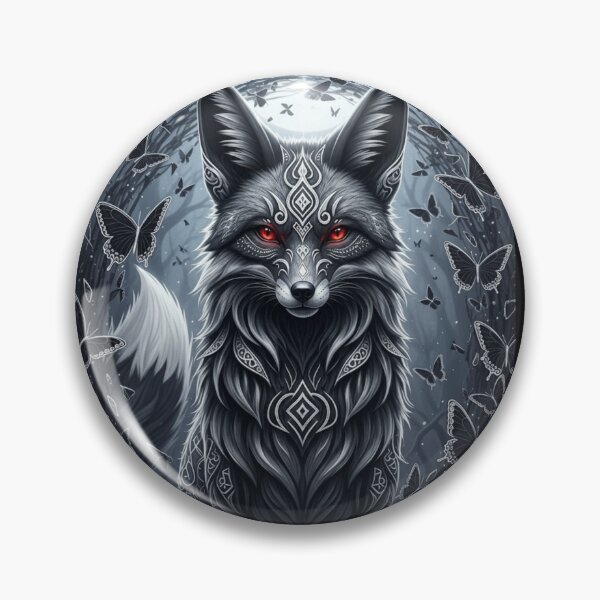 Artikelvorschau, Mystischer Fuchsgeist entworfen und verkauft von FoxVibes.