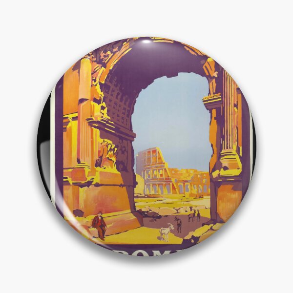Item preview, Vintage Travel Poster | Rome Express 1921 by Roger Broders | Art Deco Style | Historic & Exotic Destinations designed and sold by artofuniverse.