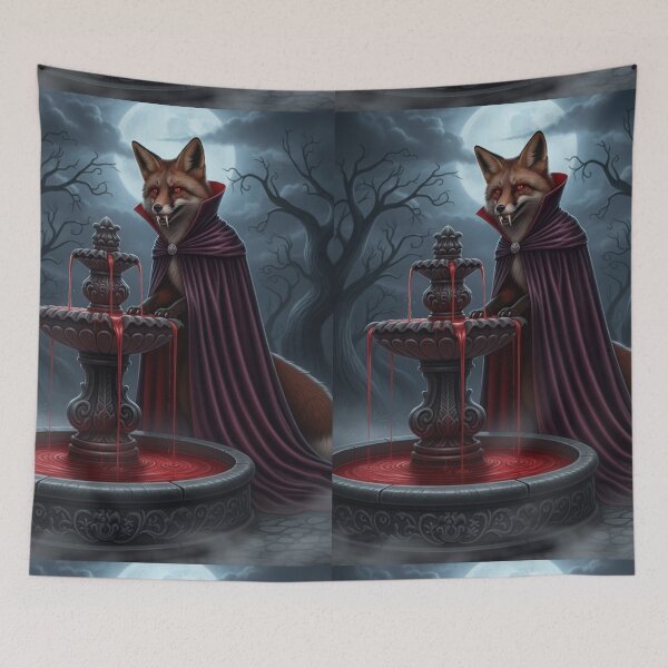 Item preview, Vampire Fox's Crimson Fountain designed and sold by FoxVibes.