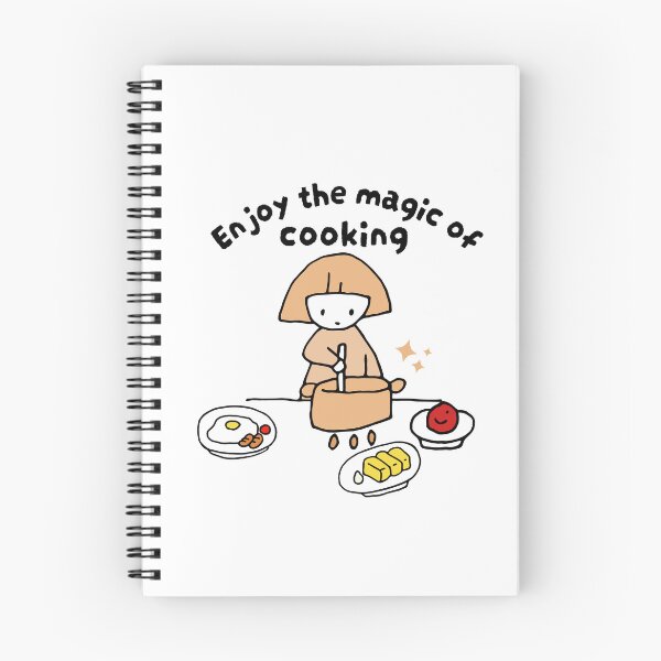 Item preview, Enjoy the Magic of Cooking – Cute Wholesome Kitchen Art Design designed and sold by TheBeeKindSpace.