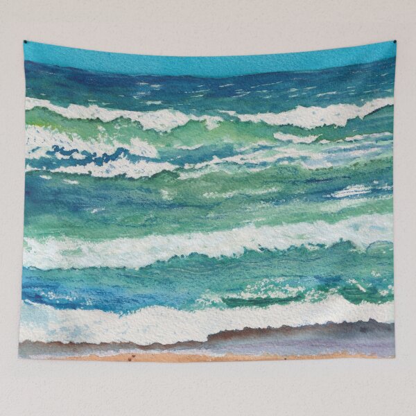 Item preview, Cresting Waves on The Big Lake designed and sold by The Elderberry Blossom.