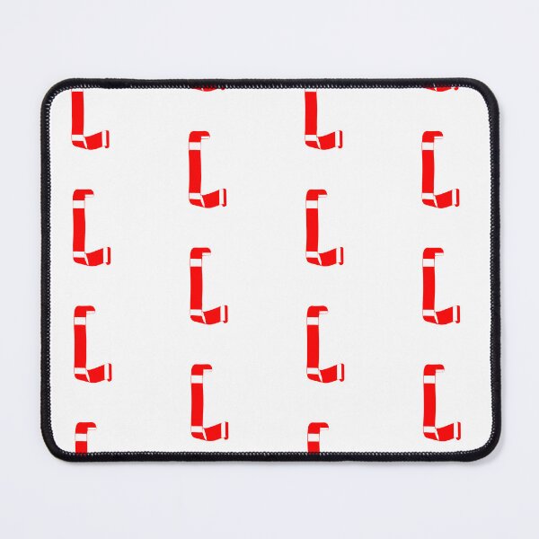 Item preview, Letter L – Retro Red Ribbon Monogram Calligraphy designed and sold by uncoXab.