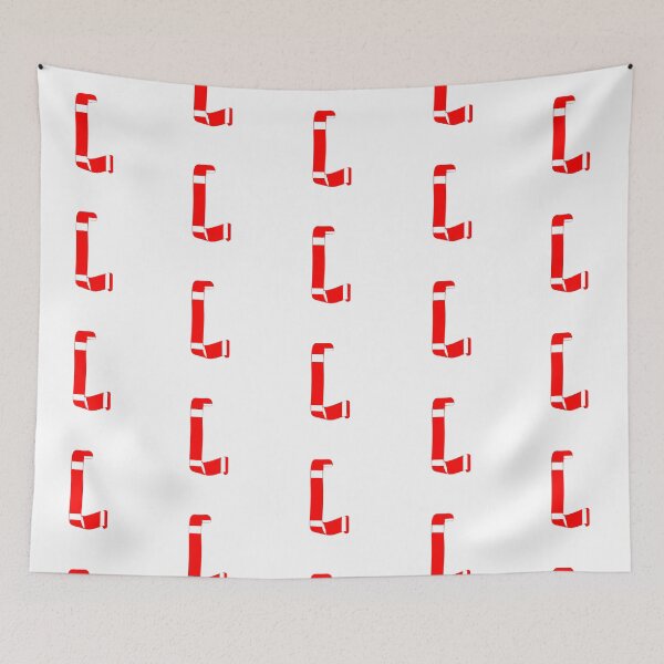 Item preview, Letter L – Retro Red Ribbon Monogram Calligraphy designed and sold by uncoXab.