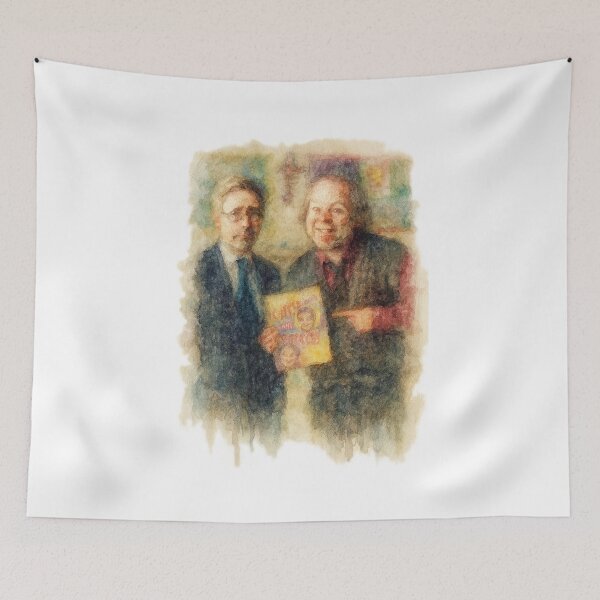 Item preview, Tears of Laughter — An Inside No. 9 Portrait designed and sold by ChickenFund.