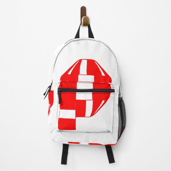 Item preview, Letter P – Retro Red Ribbon Monogram Calligraphy designed and sold by uncoXab.