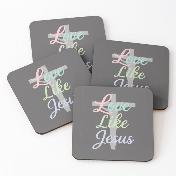 Item preview, Love Like Jesus - Christian Faith Design with Cross designed and sold by GraceMarieandCo.