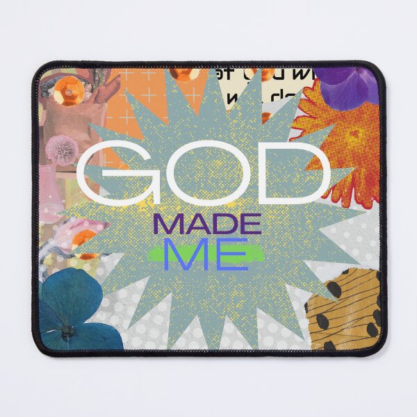 Item preview, God Made Me Collage designed and sold by buyretrostank.
