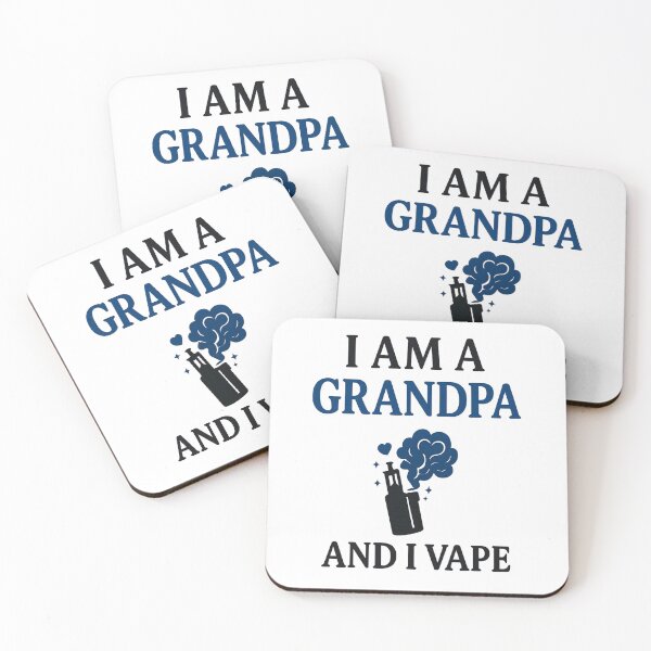 Artikelvorschau, I Am A Grandpa And I Vape – Funny Vape Grandpa Design entworfen und verkauft von House of Taste Designs.