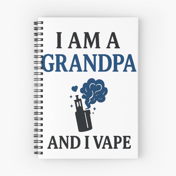 Artikelvorschau, I Am A Grandpa And I Vape – Funny Vape Grandpa Design entworfen und verkauft von House of Taste Vape Designs.