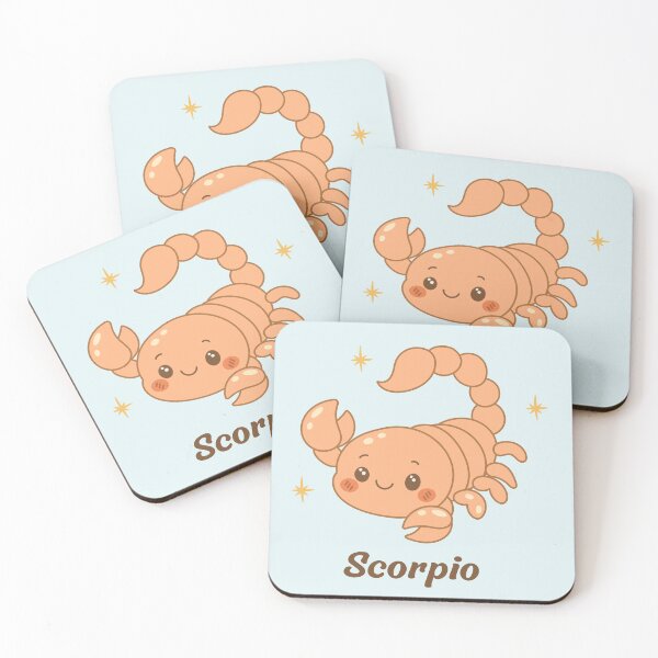 Item preview, Kawaii Scorpio zodiac sign  designed and sold by FatBirdie.
