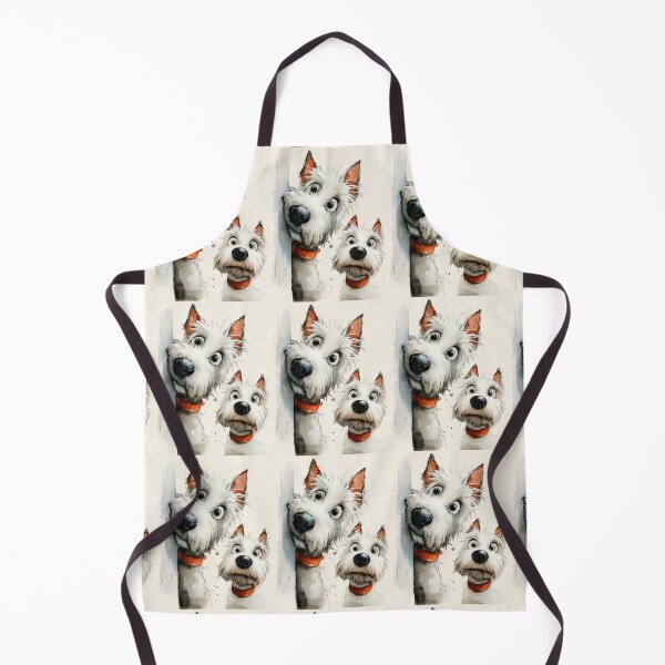 Item preview, Cute West Highland Terrier Dog Family ' Harris and Henry ' BY SHiRLeY MacARTHuR designed and sold by Shirley MacArthur Art.