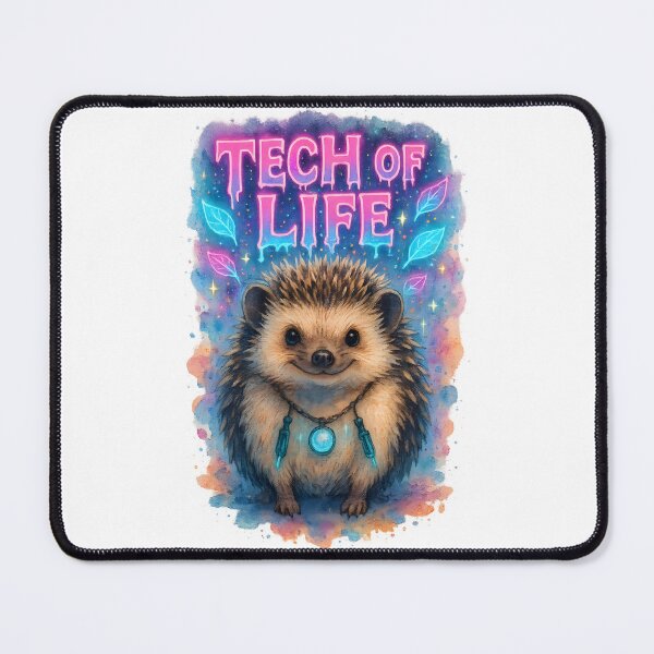 Item preview, Tech of Life Cute Hedgehog Biomedical Technician Sticker | BMET Halloween Design designed and sold by ClinicalHubs.