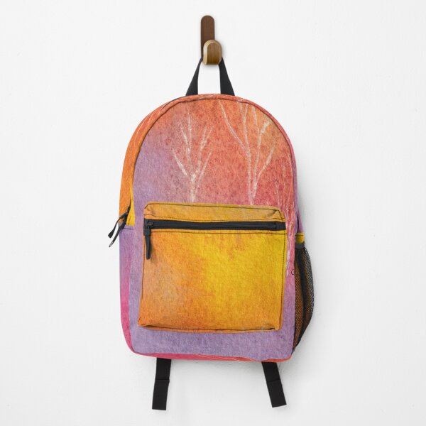 Item preview, Late Autumn Trees at Sunset designed and sold by The Elderberry Blossom.