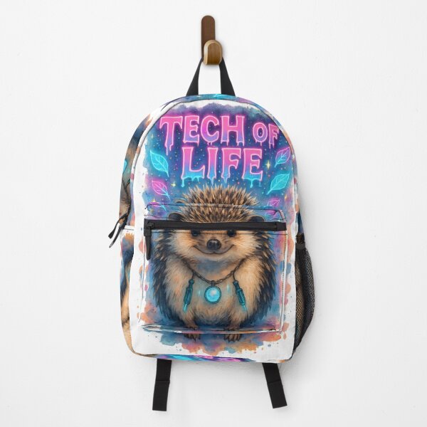 Item preview, Tech of Life Cute Hedgehog Biomedical Technician Sticker | BMET Halloween Design designed and sold by ClinicalHubs.