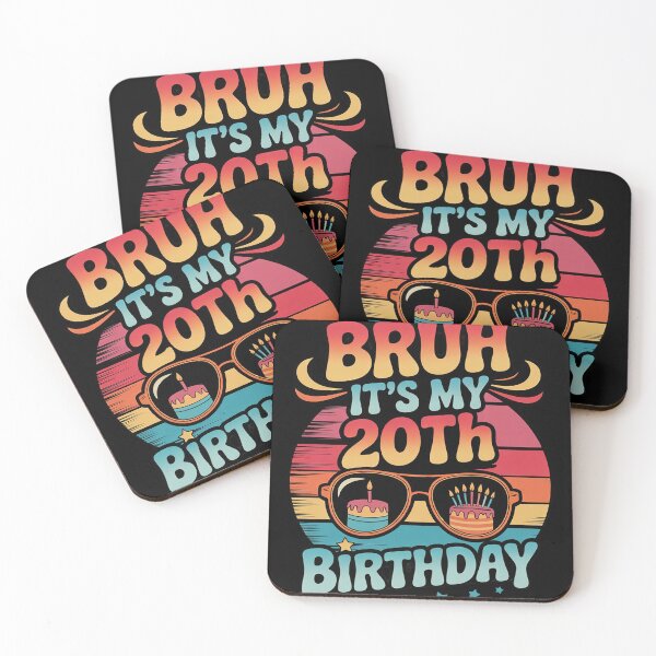 Item preview, 20 Years Old Birthday Party Bruh It's My 20th Birthday  designed and sold by GGrizeldaRivas.