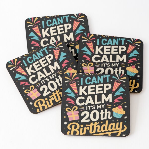 Item preview, 20 Years Old men woman It's My 20th Birthday  designed and sold by GGrizeldaRivas.
