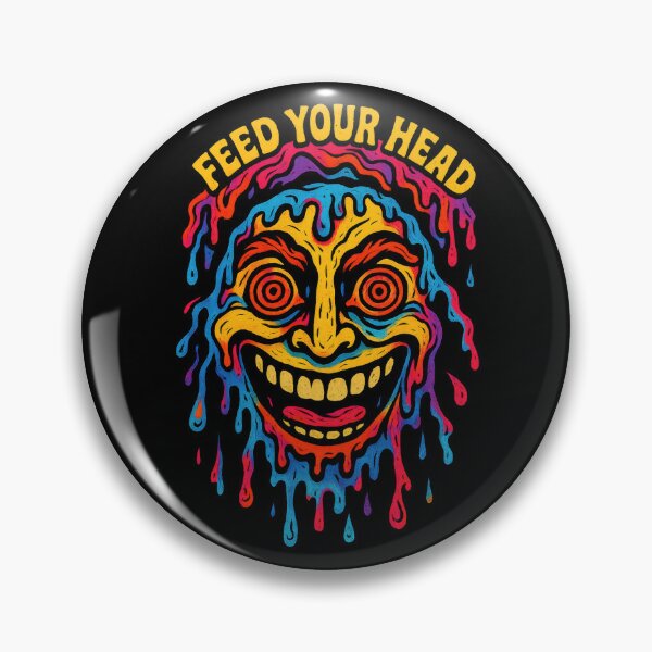 Item preview, Feed Your Head Retro Acid Face designed and sold by SHHCreations.